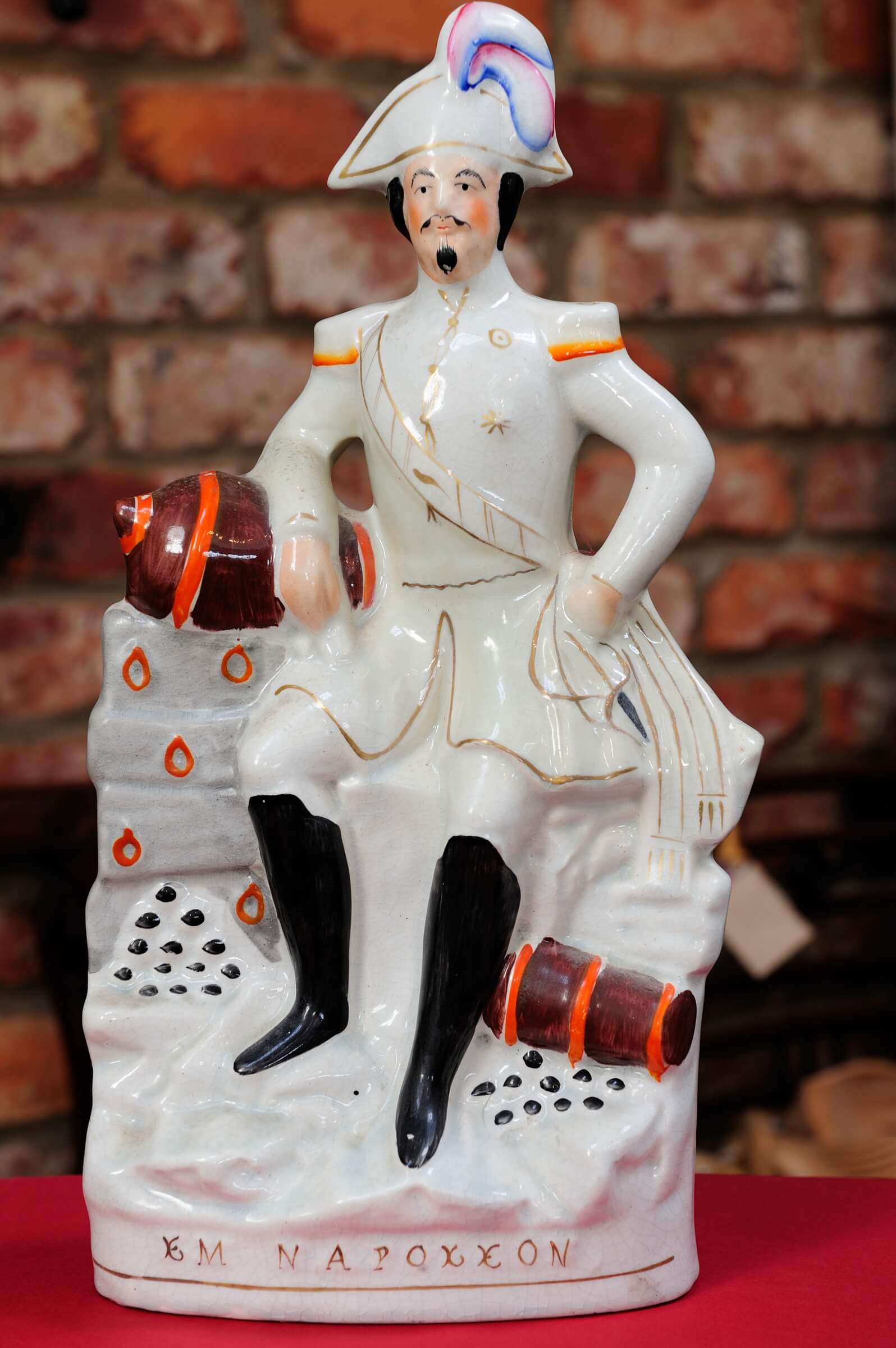 Staffordshire Flatback of Napoleon